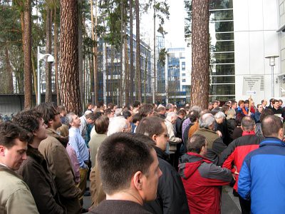 Alcatel-Lucent: Demo draußen II