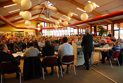 Bild der Betriebsversammlung