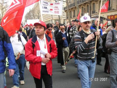 Demonstrationszug philosophisch