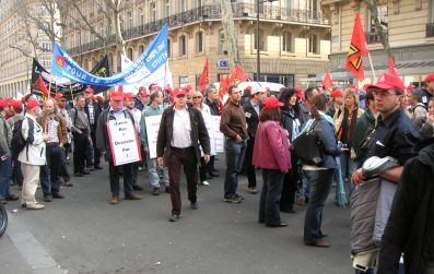 Demonstrationszug Stuttgart