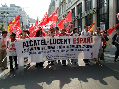 Picture of the Paris demo on March 15th 2007