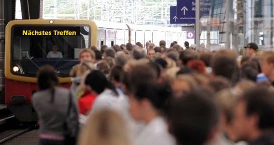 ... alle 14 Tage treffen sich Fahrgäste und Mitarbeiter der Berliner S-Bahn