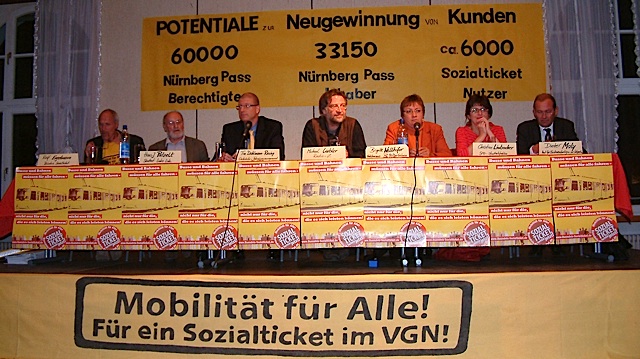 Podiumsdiskussion: Sozialticket – einführen oder aussitzen?