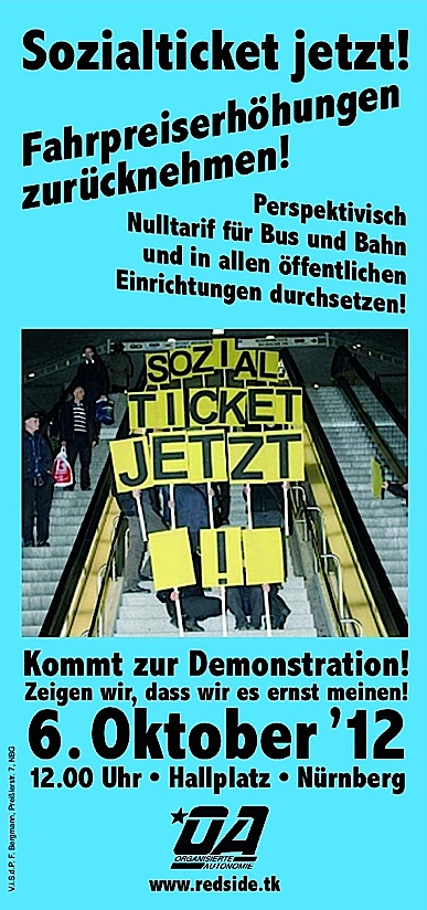 Sozialticket jetzt!