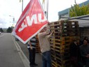 Fotos von Streik und Blockade in Hünigen (31.5.10) 2