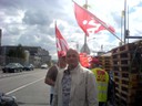 Fotos von Streik und Blockade in Hünigen (31.5.10) 3