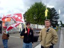Fotos von Streik und Blockade in Hünigen (31.5.10) 4
