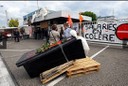 Fotos von Streik und Blockade in Hünigen (31.5.10) 6