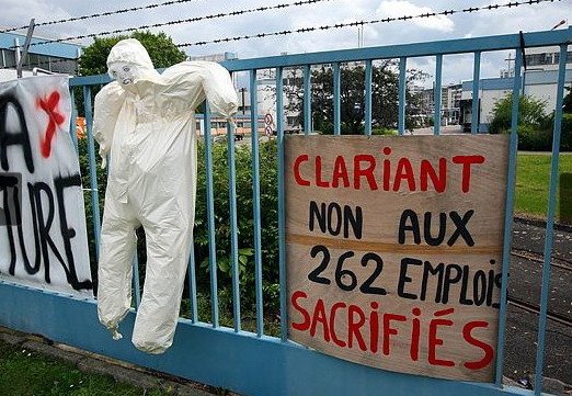 Fotos von Streik und Blockade in Hünigen (31.5.10) 8