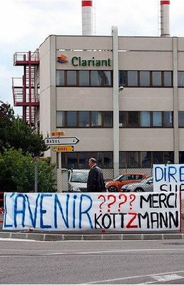 Fotos von Streik und Blockade in Hünigen (31.5.10) 9