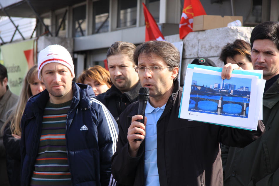 Fotos vom Streik in Hüningen ab 25.2.10 - 5