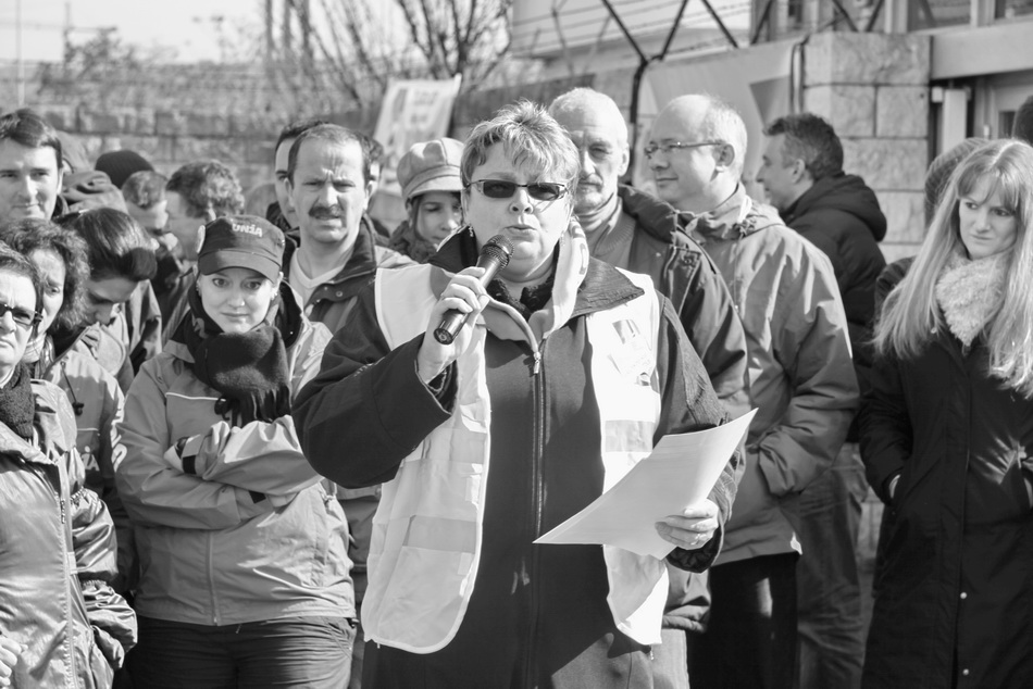 Fotos vom Streik in Hüningen ab 25.2.10 - 7