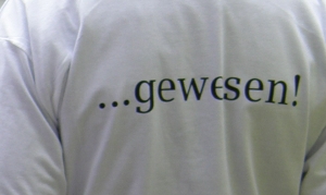 gewesen